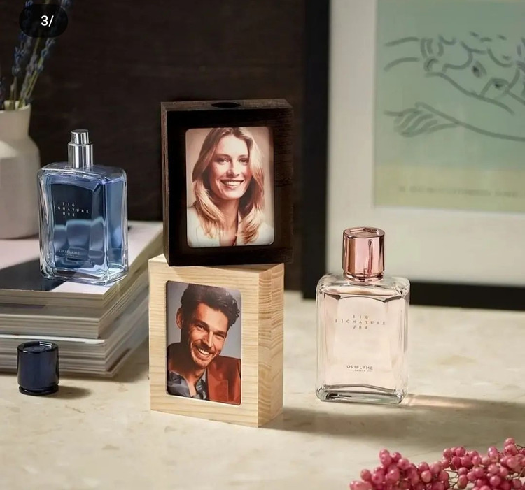 عطر زنانه سیگنچر قاب چوبی برند اوریفلیم ۵۰ میل