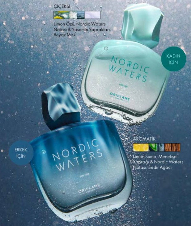 خرید پرفیوم زنانه نوردیک واترز ایفینیت بلو ،اوریفلیم ۵۰ میل