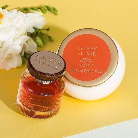 ست عطر و لوسیون بدن عطری امبر
