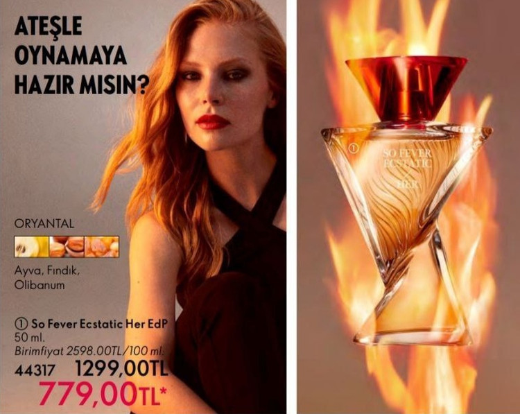 ادوپرفیوم زنانه سو فور اکساتیک اوریفلیم ۵۰ میل