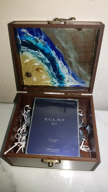 پک هدیه عطر مردانه اکلت نویت چوبی،رزینی