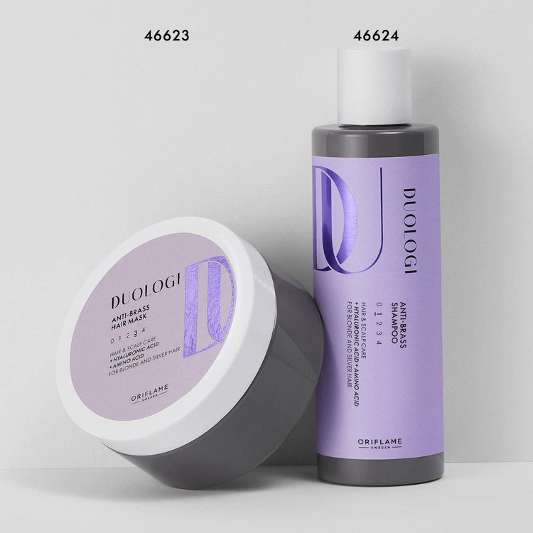 شامپو ضد زردی و نارنجی دئولوژی حاوی هیالورونیک اسید اوریفلیم ۲۰۰میل