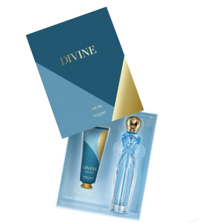 ست کرم دست و ادوپرفیوم زنانه دیواین اوریفلیم ۵۰ میل