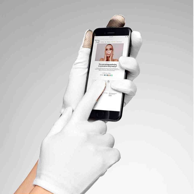 دستکش نخ پنبه لمسی اوریفلیم