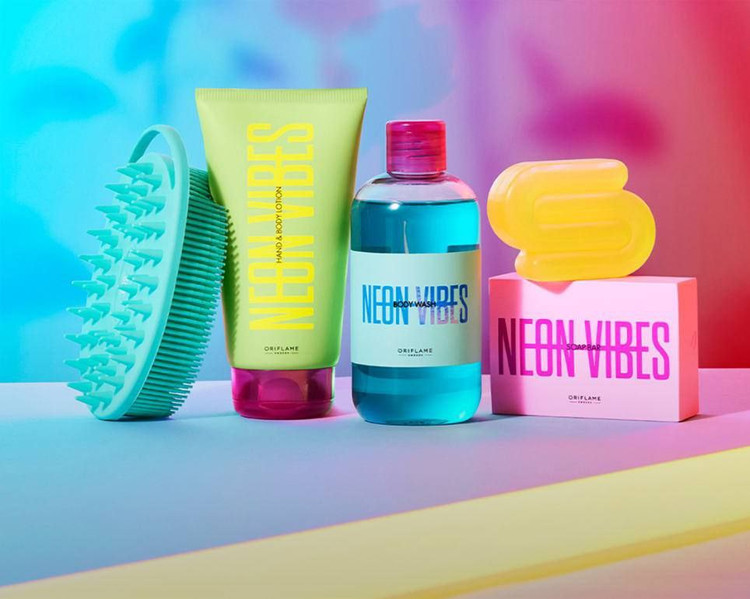 لوسیون دست و بدن آبرسان نئون وایبر اوریفلیم