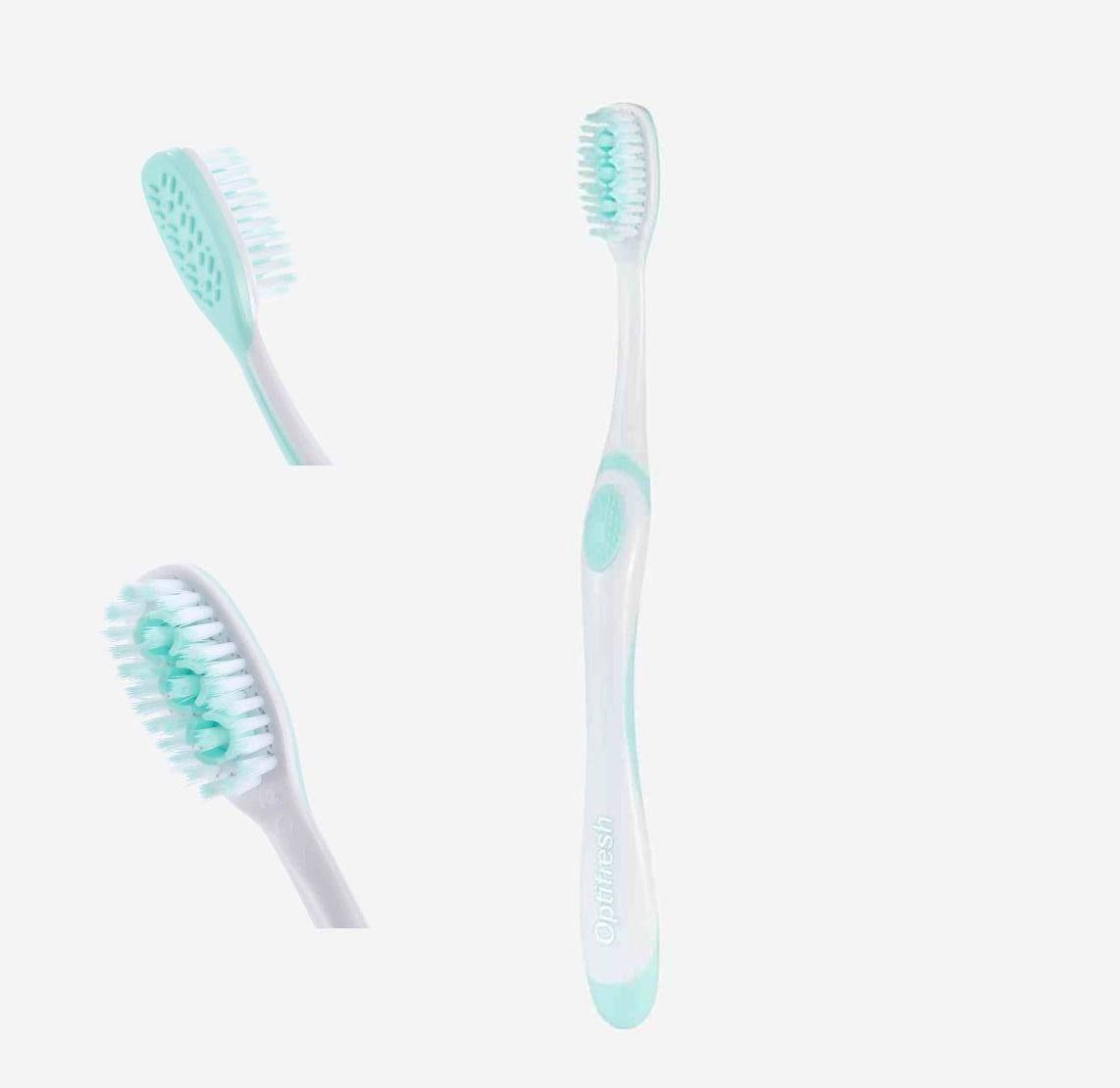 مسواک نرم حساس همه کاره اپتی فرش سبز برند اوریفلیم