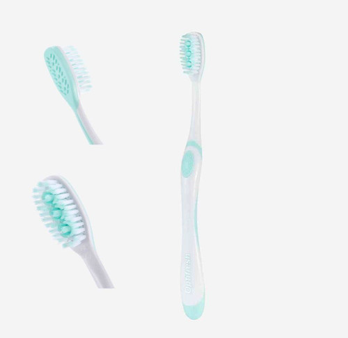 خرید مسواک نرم حساس همه کاره اپتی فرش سبز برند اوریفلیم