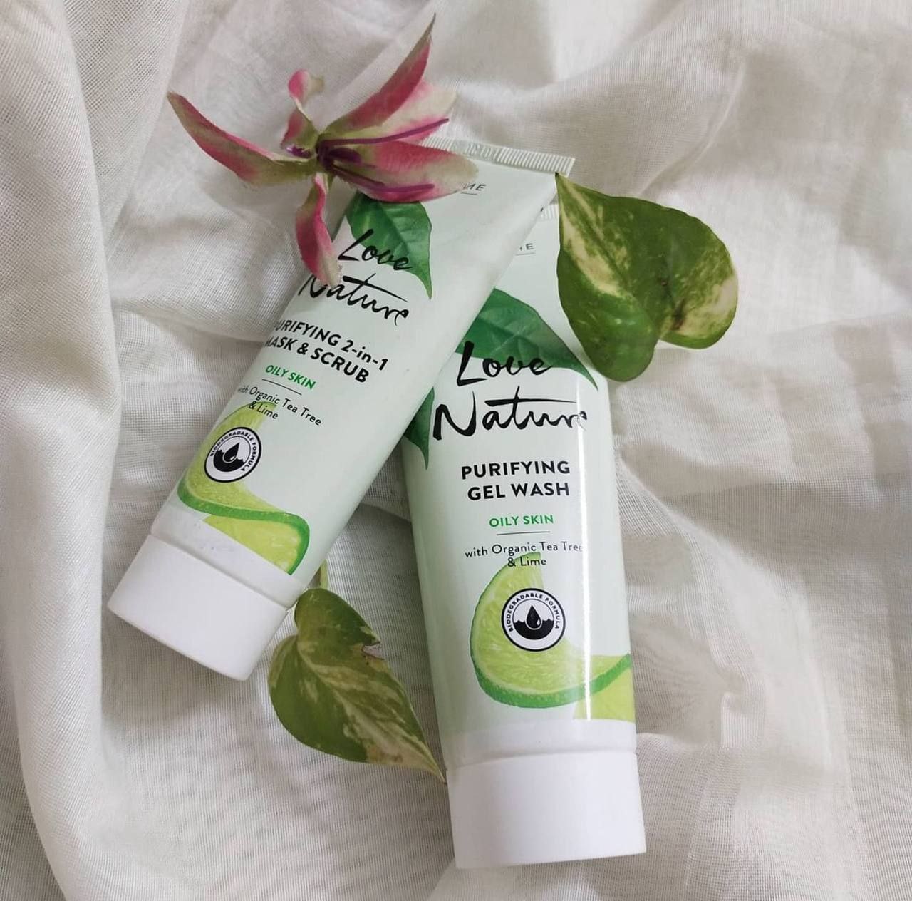 فیس واش صورت تی تری  و لیمو لاونیچر اوریفلیم ۱۲۵ میل