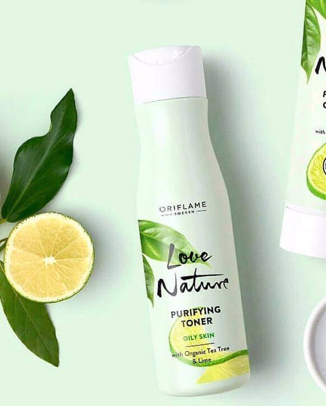 تونر صورت چای و لیمو لاونیچر اوریفلیم ۱۵۰ میل کنترل چربی