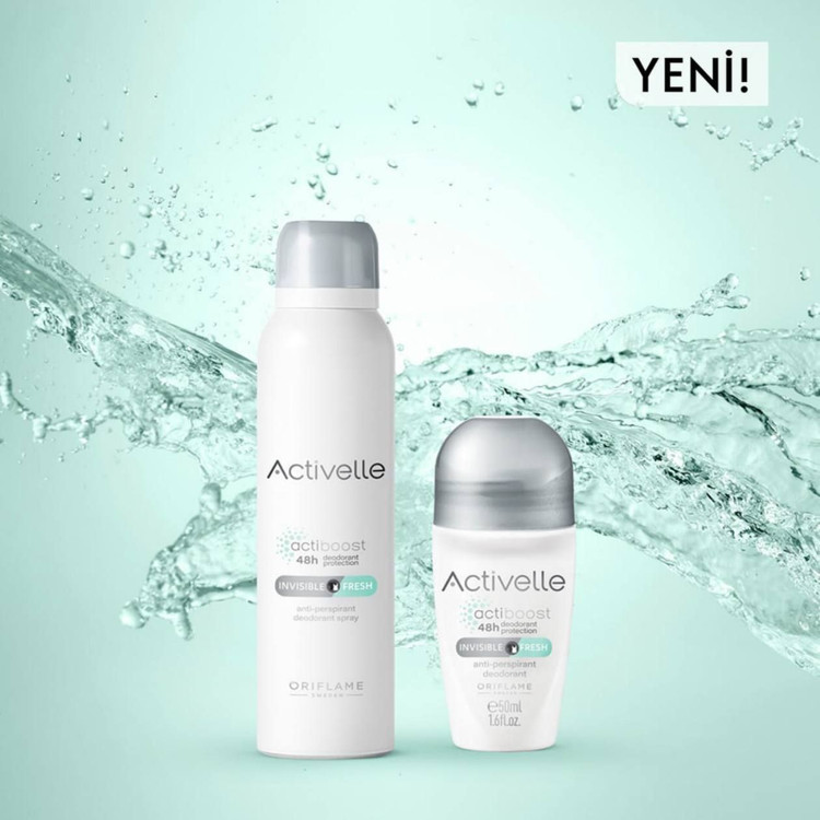 اسپری بدن زنانه مردانه اکتیول اوریفلیم ۱۵۰ میل