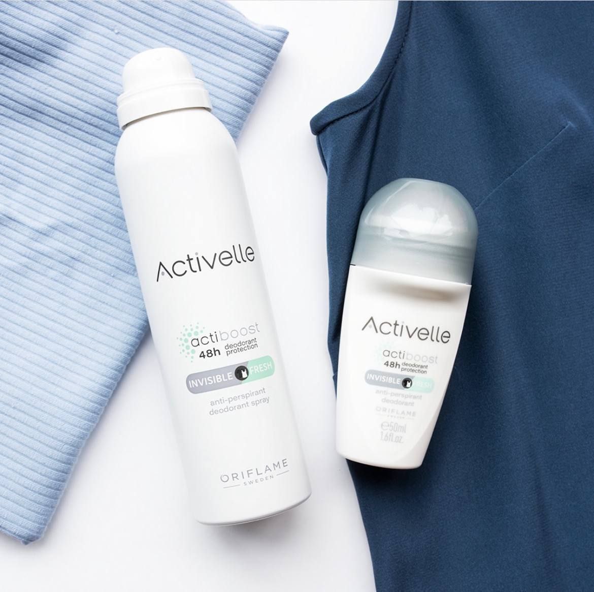 اسپری دئودورانت ضدتعریق اکتیول اوریفلیم ۱۵۰ میل