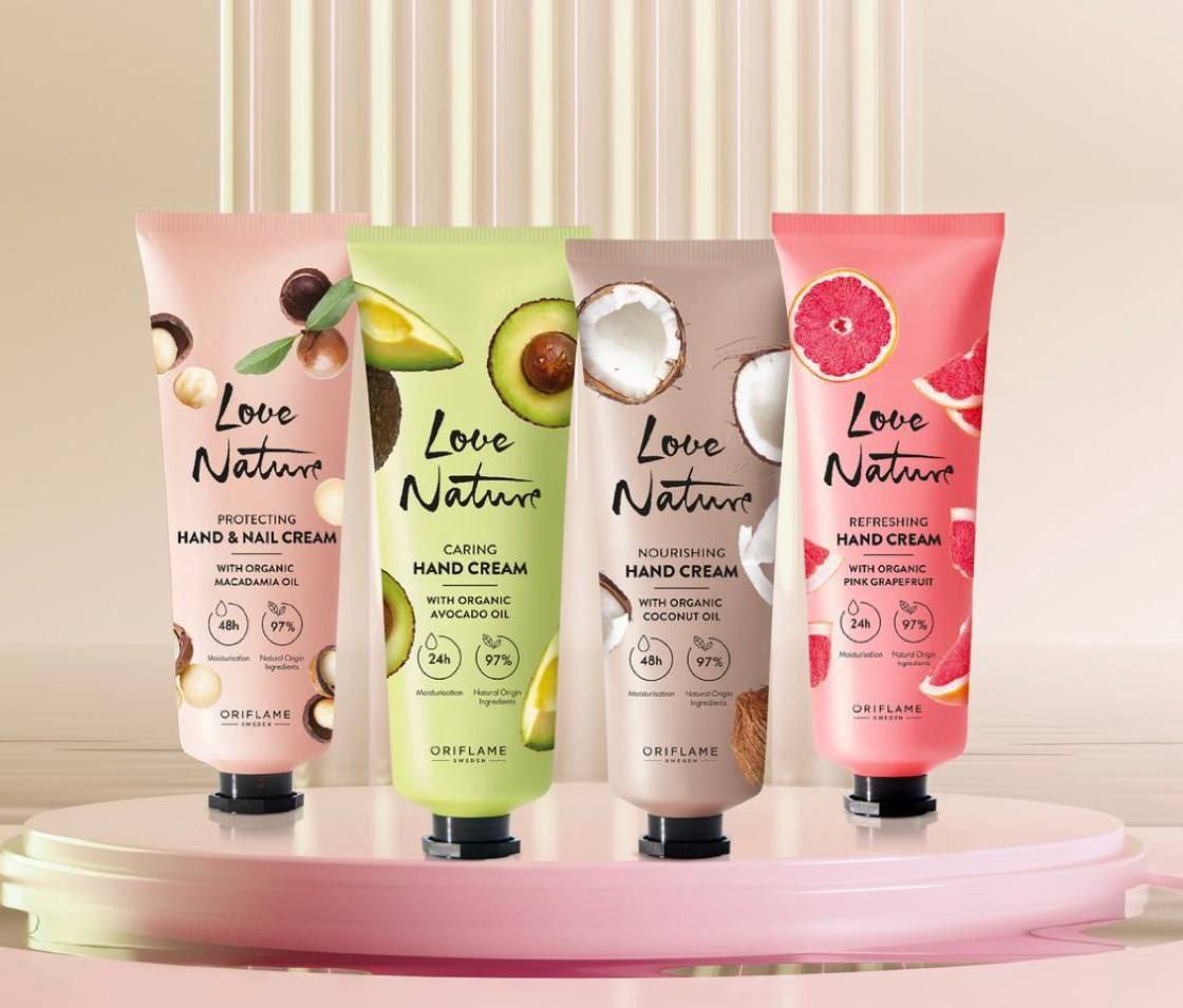 کرم دست تغذیه کننده با روغن نارگیل اوریفلیم