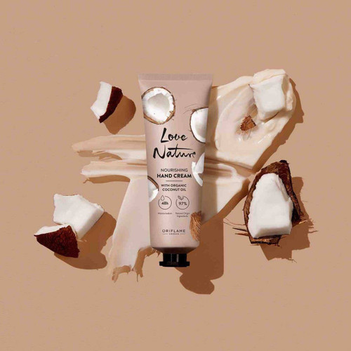 کرم دست تغذیه کننده با روغن نارگیل اوریفلیم