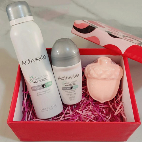 پک خنک کننده و ضدتعریق اکتیول اوریفلیم( اسپری ،مام ) و کوکتل پدیکورپاهدیه