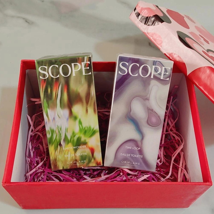 پک عطرهای اسکوپ تایم و اسکوپ آرت اوریفلیم (اسپورت)