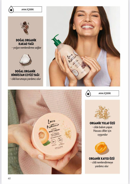 لوسیون دست و بدن آبرسان و تغذیه کننده کره کاکائو و روغن نارگیل لاونیچر