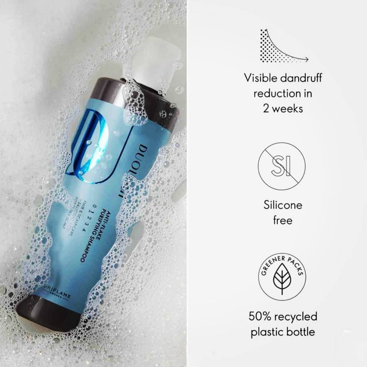 شامپو ضدشوره دئولوژی اوریفلیم ۲۵۰ میل