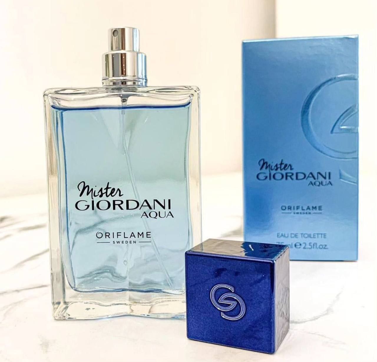 عطر ادوتویلت مردانه میستر جوردانی آکوا  ۷۵میل اوریفلیم