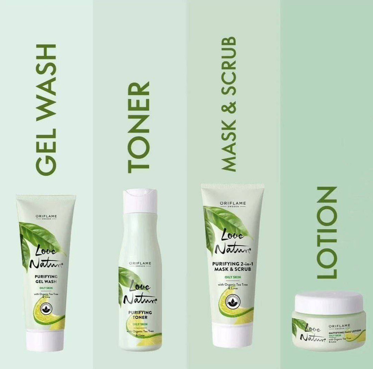 خرید لوسیون تی تری و لیمو (چای) برند اوریفلیم ۵۰ میل