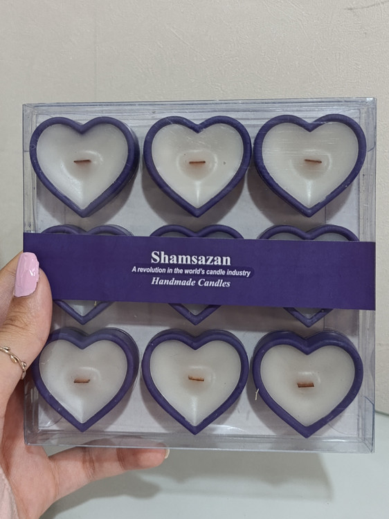 خرید شمع وارمر قلبی و گرد ۳ در ۴ سانت کیفیت عالی ارزان قیمت مناسب