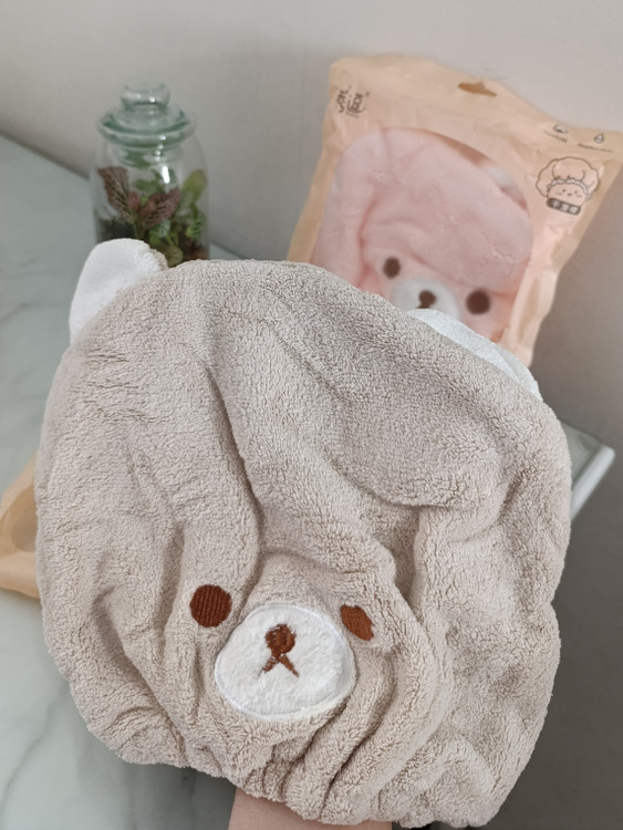 خرید کلاه حمام میکروفایبر طرح عروسکی فانتزی کیفیت عالی