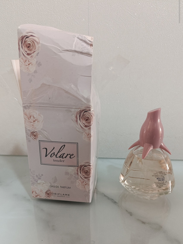 عطر ادوپرفیوم زنانه ولار تندر اوریفلیم ۵۰ میل پلمپ باز شده